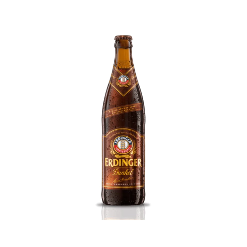 CERVEZA DUNKEL ERDINGER BOT X 500 ML