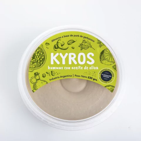 KYROS HUMMUS OLIVA KYROS X 250 G