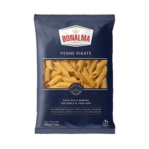 PENNE RIGATE X 500 GR. | BONALMA - comprar online