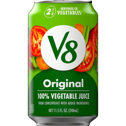 JUGO DE VEGETALES V8 LATA X 340 ML