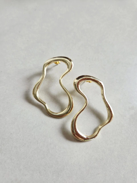 brinco voltas dourado - comprar online