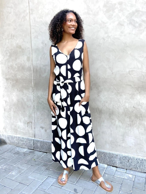 macacão tankai | estampa artsy