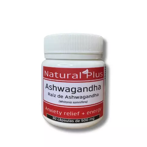 ASHWAGANDHA 500MG X 30 - NATURAL PLUS - comprar online