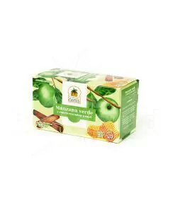TE MANZANA VERDE CANELA Y MIEL SIN TACC X 20 SAQUITOS - HIERBAS DEL OASIS