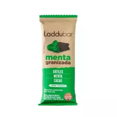 BARRITA MENTA GRANIZADA SIN TACC - RAW - LADDUBAR - - comprar online