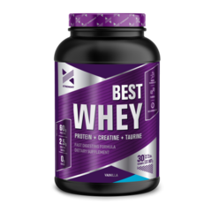 PROTEINA + CREATINA + TAURINA SABOR BANANA X907GR BEST WHEY XTRENGHT