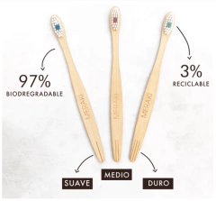 CEPILLO DE DIENTES DE BAMBU SUAVE - MERAKI