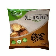 GALLETITAS SIN AZUCAR AGREGADA COCO X 190GR - CERAL