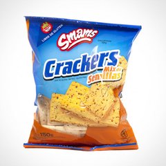 GALLETAS CRACKERS CON SEMILLAS SIN TACC X 150GR SMAMS