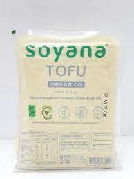 TOFU NATURAL ORGÁNICO SIN TACC X 350GR SOYANA - comprar online