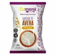 HARINA DE AVENA SIN GLUTEN X 400GR - CUMANA - - comprar online