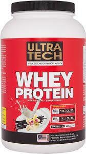WHEY PROTEIN SABOR VAINILLA X 907GR ULTRA TECH