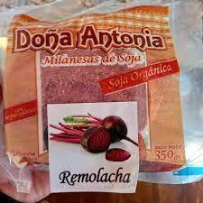 MEDALLÓN DE SOJA ORGÁNICA REMOLACHA X 5 UNIDADES DOÑA ANTONIA