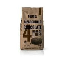 PREMEZCLA BIZCOCHUELO CHOCOLATE SIN TACC X500GR DELICEL - comprar online