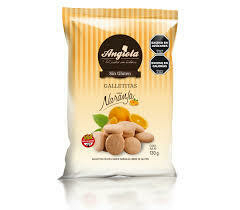 GALLETAS SIN TACC SIN AZÚCAR AGREGADA SABOR NARANJA X 120 GR ANGIOLA - comprar online