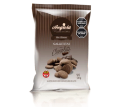 GALLETAS SIN TACC SIN AZÚCAR AGREGADA SABOR CHOCOLATE X 120 GR ANGIOLA - comprar online