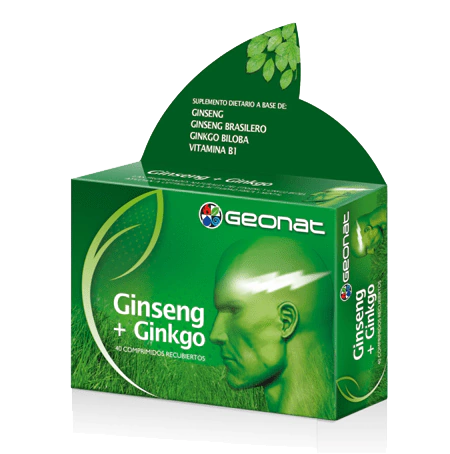 Ginseng + ginkgo x 40 c - GEONAT