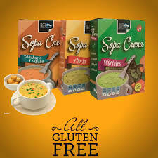 Sopa crema vegetales sin gluten x 5 sobres de 18g - Argendiet - comprar online