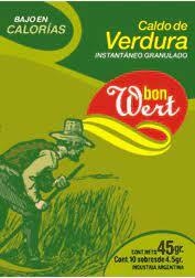 CALDO DE VERDURA SIN TACC X 10 U BON WERT en internet