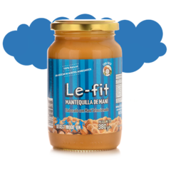 MANTEQUILLA DE MANÍ COCO X 400GR - LE FIT