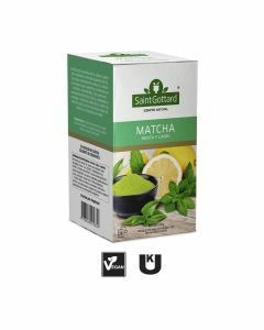 TE MATCHA MENTA Y LIMON X 20 SAQUITOS - SAINT GOTTARD