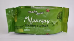 MILANESA DE ARVEJAS Y ESPINACA X 400GR MUNDO VEGETAL en internet