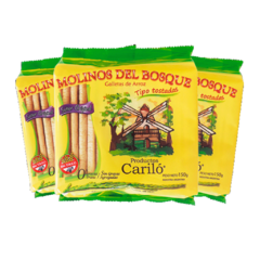 TOSTADAS DE ARROZ CLÁSICA SIN TACC - CARILO - MOLINOS DEL BOSQUE