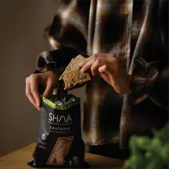 CRACKERS MEDITERRÁNEAS CON MASA MADRE X100G - SHIVA - comprar online
