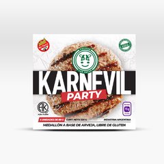 KARNE VIL - SIMIL CARNE HAMBURGUESAS X 2 UNIDADES- FELICES LAS VACAS