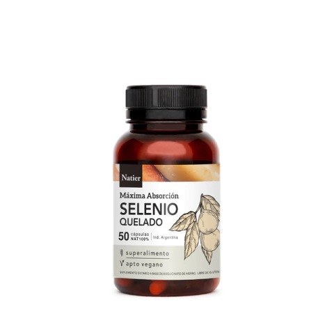 SELENIO QUELADO X 50 UNIDADES - NATIER