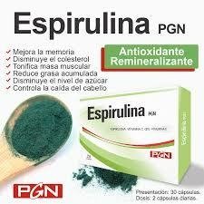 SPIRULINA BLISTER X 10 UNIDADES - PGN - comprar online