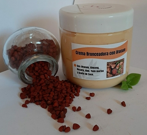 CREMA BRONCEADORA CON URUCUM X 250GR - LC