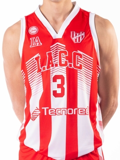 CAMISETA OFICIAL BASQUET ROJA