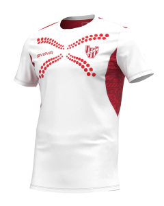 REMERA DE ENTRENAMIENTO GIVOVA BCO-ROJO - comprar online