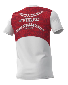 REMERA DE ENTRENAMIENTO GIVOVA BCO-ROJO - comprar online