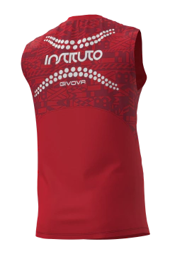 SUDADERA DE ENTRENAMIENTO GIVOVA ROJO-BCO - comprar online