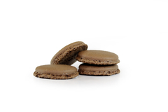 MACARON CHOCOLATE BANDA - 50 unid.