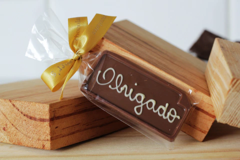 PLACA CARTÃO - OBRIGADO