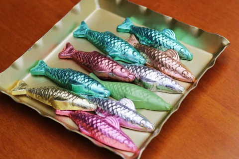 PEIXINHOS DE CHOCOLATE