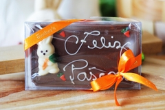 PLACA FELIZ PÁSCOA - 50g