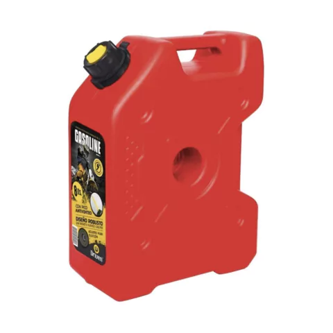 Bidón de Nafta Extra Chato de 8 Lts