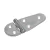 Bisagra de inoxidable 40x107mm (5 Tornillos)