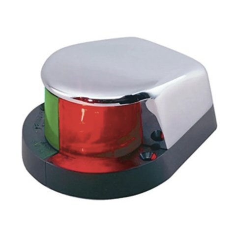 Luz de Proa Triangular Cromada Grande