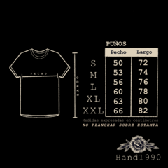 REMERA PUÑOS - RUSA - tienda online