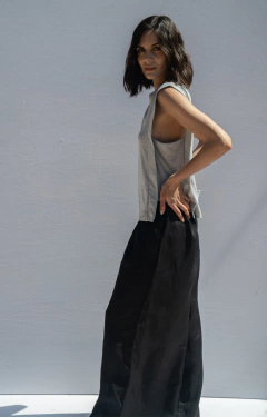 PANTALÓN YES! NEGRO [LINO 100%] en internet