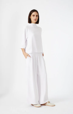 BLUSA BACK BLANCA - Caprichos del Rey