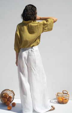 CAMISA FARMER GASA PISTACHO - comprar online