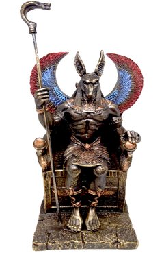 ANUBIS NO TRONO
