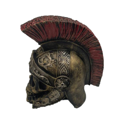 CRANIO CAVEIRA SOLDADO ROMANO (DOURADO)