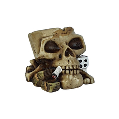 CINZEIRO CAVEIRA DADO FUMANDO
